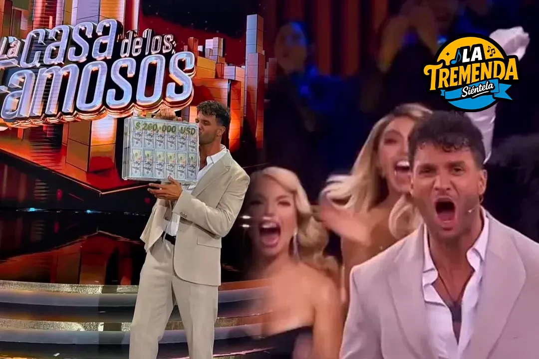 Radio La Tremenda - ¡Se coronó campeón! Fabio Agostini es el flamante ganador de ‘La Casa de los Famosos’ y se lleva un millonario premio en dólares