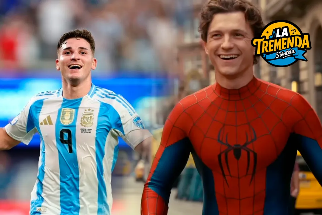 Radio La Tremenda - ¡Cruce de superhéroes! Tom Holland llena de elogios a Julián Álvarez antes del debut de Argentina ante Argelia: “Serías un gran Spider-Man”